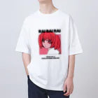 REDの雷・々・来 オーバーサイズTシャツ