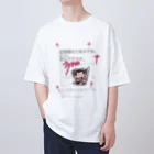 自由なサイト「me.ch」のクズ地雷ちゃん(透過) Oversized T-Shirt