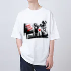 王子のアパレル SnprinceのSnp×9ine PrayForPeace オーバーサイズTシャツ