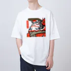 STROLL-YETIのイエティ達磨 オーバーサイズTシャツ