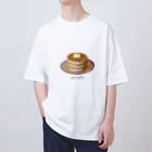 なすびの懐かしのパンケーキ オーバーサイズTシャツ