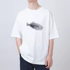 FUGU_GOODSのウスバハギ Oversized T-Shirt