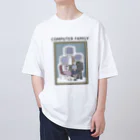 はちよんごのコンピューターファミリー Oversized T-Shirt