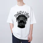 PUG ARTWORKS のわんちゃんコレクション 犬 オーバーサイズTシャツ