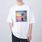 yukimiriumの雪原の雪花 Oversized T-Shirt