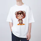 須戸コウ【腐男子ゲイvtuber】の須戸コウ_着ぐるみミニキャラVer オーバーサイズTシャツ