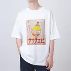 ぱんきちあんこ🍤のサウナエビ オーバーサイズTシャツ