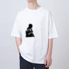 ETOILEのイラストロゴ Oversized T-Shirt