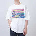 Saigetsuの【冒険の帰り】/長崎の風景 オーバーサイズTシャツ