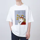 柴犬タロさんほんわか工場のはんなり　柴犬 Oversized T-Shirt