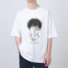 さのみきひとショップのBroken glasses  Oversized T-Shirt