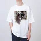 DoT529 ✴︎ドッティーゴーニーキューの死をさほど恐れるな。むしろ、不十分な生を恐れよ。 Oversized T-Shirt