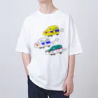 鳥さんインコさんダイスキ商店の新幹線インコ Oversized T-Shirt