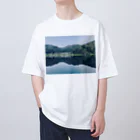 signの中綱湖Tシャツ Oversized T-Shirt