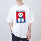 WON CHANCE ワンチャンスのHello Maltese（吉泉ゆう子） オーバーサイズTシャツ