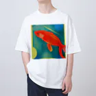 Danke Shoot Coffeeの流星金魚 Oversized T-Shirt