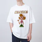 PPBOBBY13のALOHA Hula Girl Oversized T-Shirt