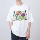 KATSUYA824のポップなHANA Oversized T-Shirt