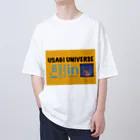 ウサユニの宇宙を漂うUSAGI  オーバーサイズTシャツ