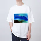 Kuku-inkartの風波 Oversized T-Shirt