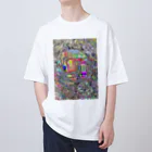 イカ飯の自画像 Oversized T-Shirt