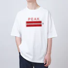 先に立たないのピークってます Oversized T-Shirt