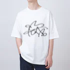 chibacera39のdrawing line オーバーサイズTシャツ