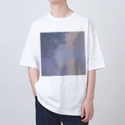 世界美術商店のジヴェルニー近郊のセーヌ川支流(霧) / Branch of the Seine near Giverny (Mist) Oversized T-Shirt