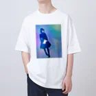 technophilia philosophyの文学少女 - literature girl - Oversized T-Shirt