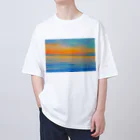 FLOWERTOWERの海 オーバーサイズTシャツ