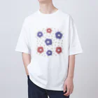 クリオネショップのポピーの花 Oversized T-Shirt