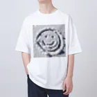 ころころショップ since2023の雪のすまいる Oversized T-Shirt