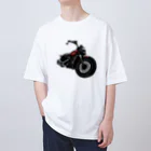 YUTANEKO公式ショップのアメリカンバイク オーバーサイズTシャツ
