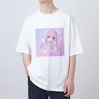 ぽむお🐰のゆめかわナースちゃん Tシャツ オーバーサイズTシャツ