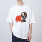 ハンサムレコーズ（湘南レコーズ）のちなつこちゃん Oversized T-Shirt