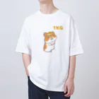 Siderunの館 B2の卵かけゴールデンハムスター Oversized T-Shirt