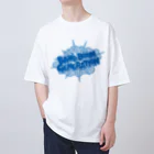 北風のゼリーのバンドブーム世代（青） Oversized T-Shirt