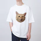 にゃんまにあのやんのか猫 オーバーサイズTシャツ