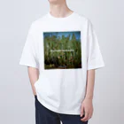 botaniaxのユーフォルビア・カナリエンシス Oversized T-Shirt