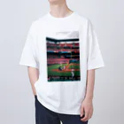 ラーメンマッスルショップのラーメンマッスル　メジャーリーグ⚾️ オーバーサイズTシャツ