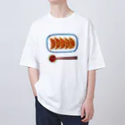 おくちはるのもっちりギョウザ　タレつき Oversized T-Shirt