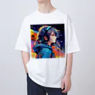 KANDOUのcity pop オーバーサイズTシャツ