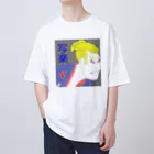 アニマル四字熟語のガイジン写楽 オーバーサイズTシャツ