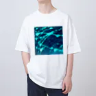 自傷銀河 | self-harm galaxyのBlood Arc Galaxy 血の弧銀河 (ACG3268) オーバーサイズTシャツ