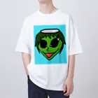 ぷりてぃーくりーちゃーずのチャラいカッパ Oversized T-Shirt