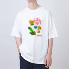 スタジオばんやの花 Oversized T-Shirt