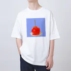 SHIROGAMI / NFT Artistの祭りの映えクイーンりんごあめちゃん Oversized T-Shirt