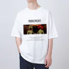 404 Art WorksのMOVEMENT オーバーサイズTシャツ