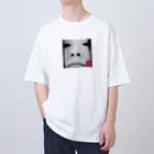 新堂本舗の新堂さんの顔グッズ Oversized T-Shirt