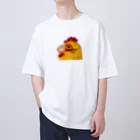 とっしー 噂音トシの鶏 Chikin オーバーサイズTシャツ